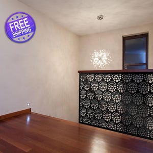 Marine-grade Aluminum Panel, Privacy Screen, Metal Garden, Fence Topper, Outdoor Décor, Art,