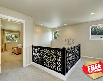 Aluminum Decor Panel Home Decorative Metal Railing Panels, Medallion panel, Privacy Panel Outdoor/Indoor, laser cut metal,