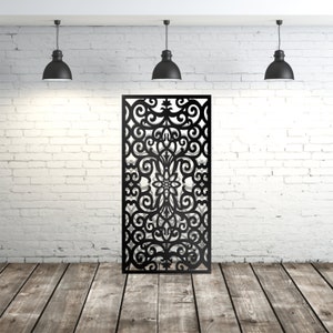 Aluminum Privacy Screen, Custom Made Size, Metal Wall Art, Panel ...