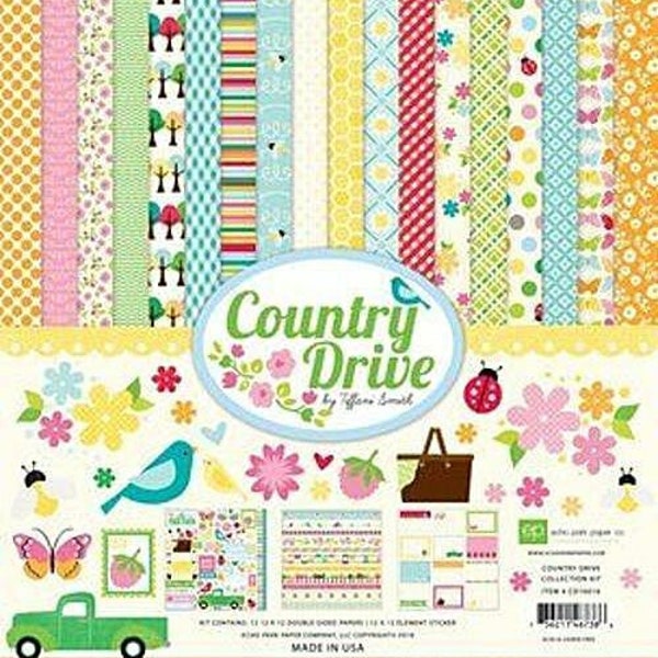 Country Drive Collection Kit by Echo Park
