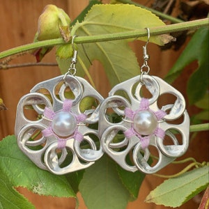 Soda Can Tab Earrings