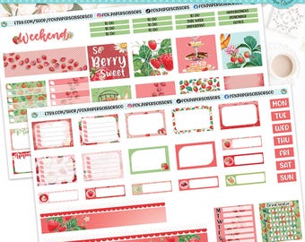 Hobonichi Cousin Weekly Planner Sticker Kit | Sakura Cherry Blossom ...