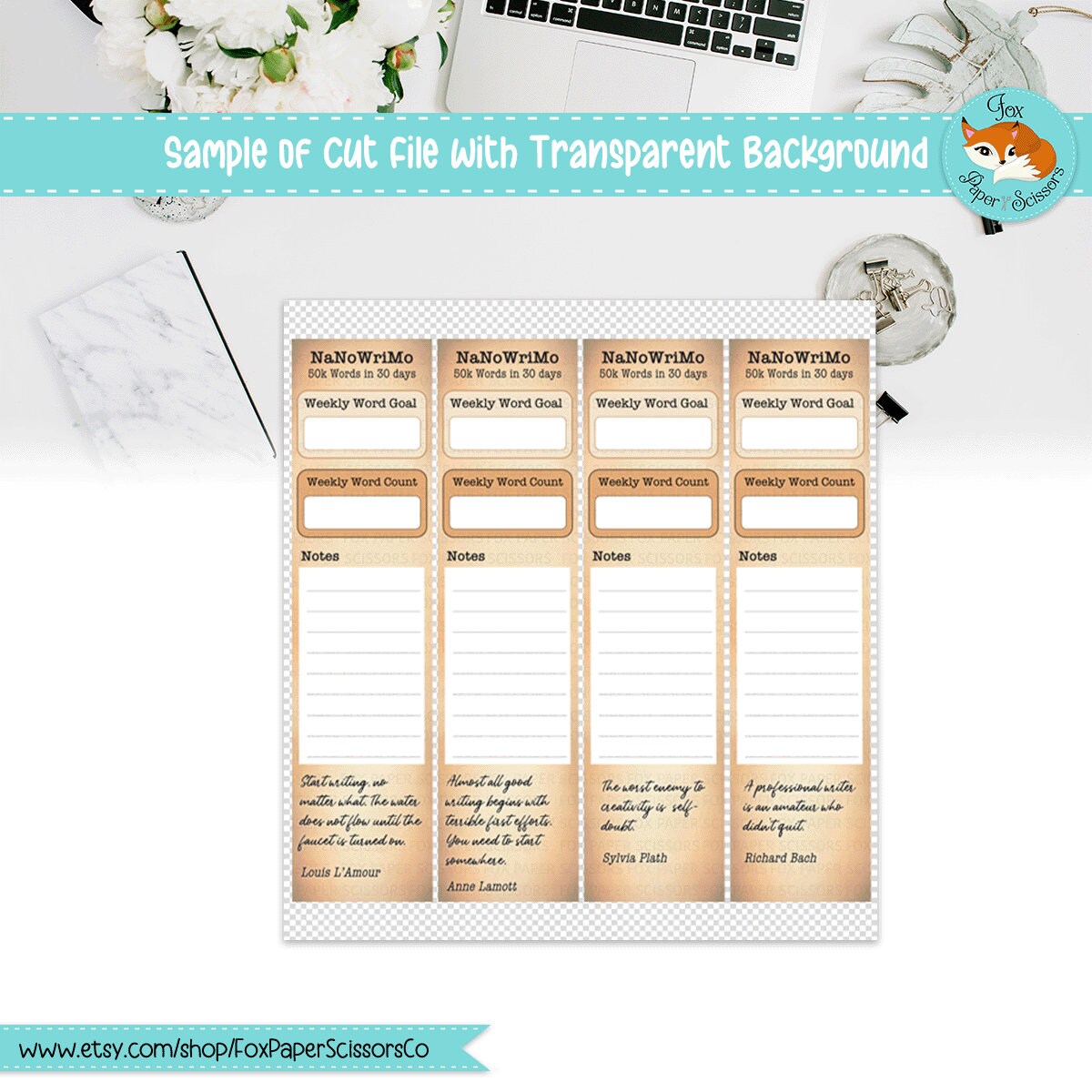 Nanowrimo Planning Stickers | Printable Weekly Dashboard for Nanowrimo | Vertical Layout 7x9 - Etsy