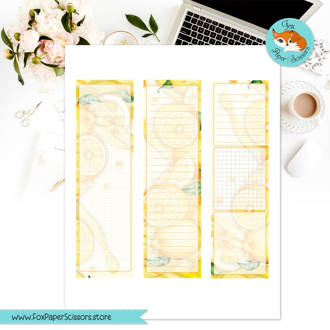 Hobonichi Cousin Printable Monthly Dashboard Lemonade Hobonichi Techo ...