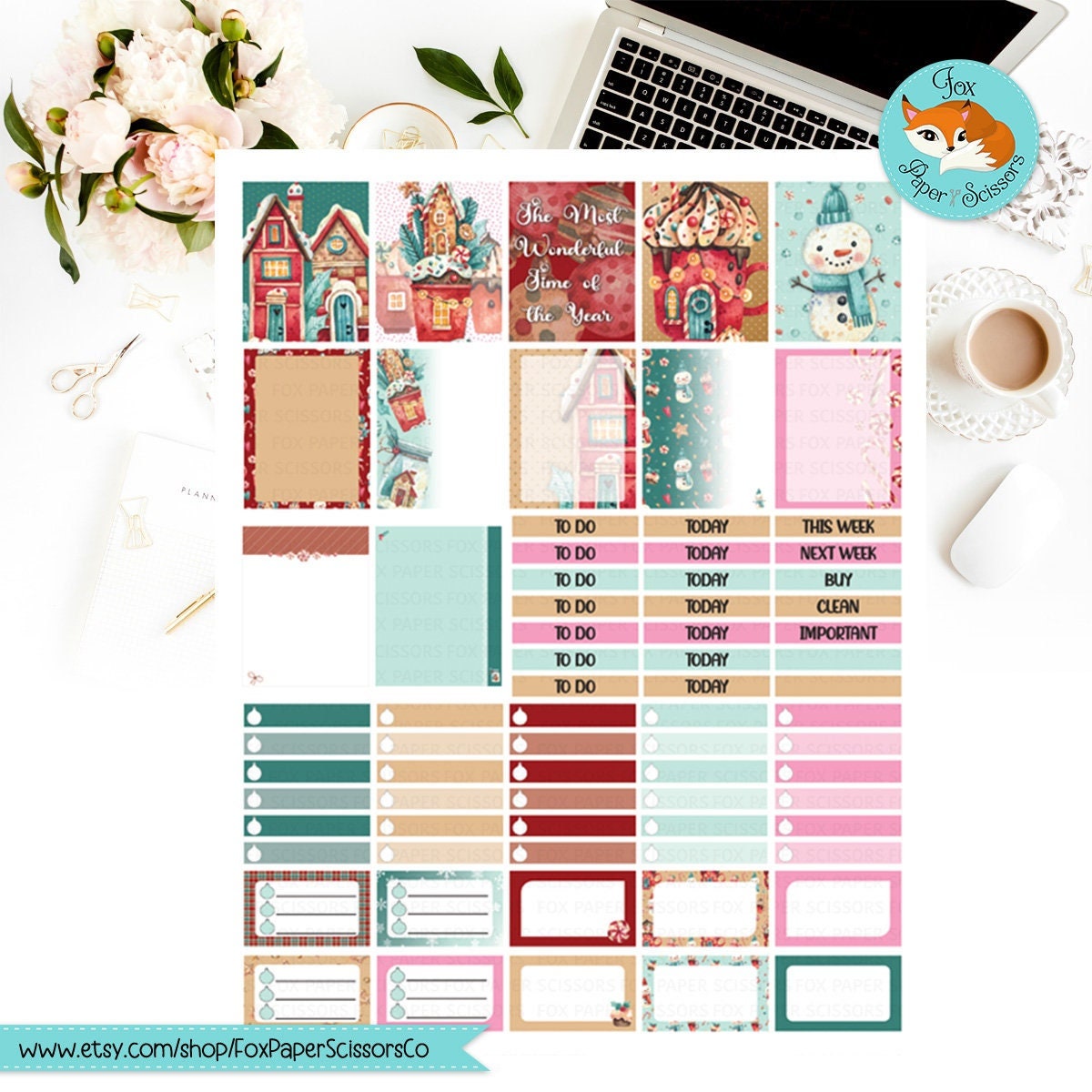 Printable Weekly Planner Kit | Erin Condren, Happy Planner, Plum Paper ...