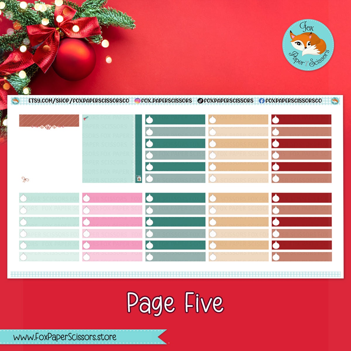 Weekly Planner Sticker Kit Erin Condren, Happy Planner, Plum Paper ...