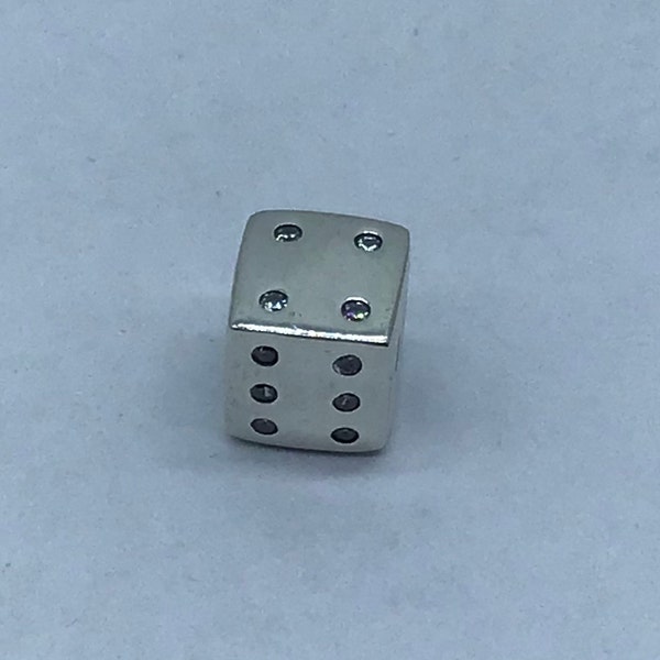 Pandora Lucky Dice Charm S925ALE 791269CZ (ZA17-7)