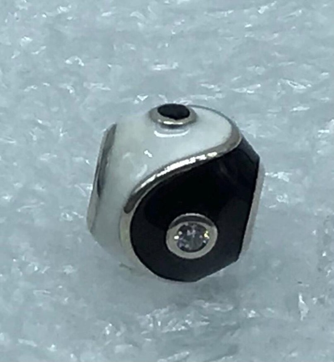 アクセサリー pandora Yin&Yang Dangle Charm Pandora, Pandora ME Sparkling Yin & Yang Mini Dangle Charm