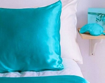 Funda de almohada de 22 mm de seda de morera 100% pura.
