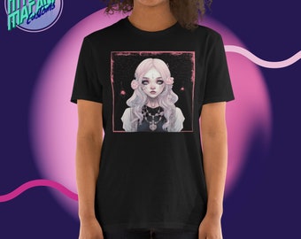 Lolita Goth Girl Short-Sleeve Unisex T-Shirt