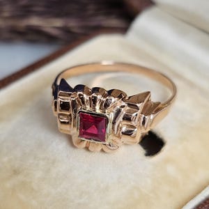 Bague Fantaisie Vintage Taille 47 - Parfait état