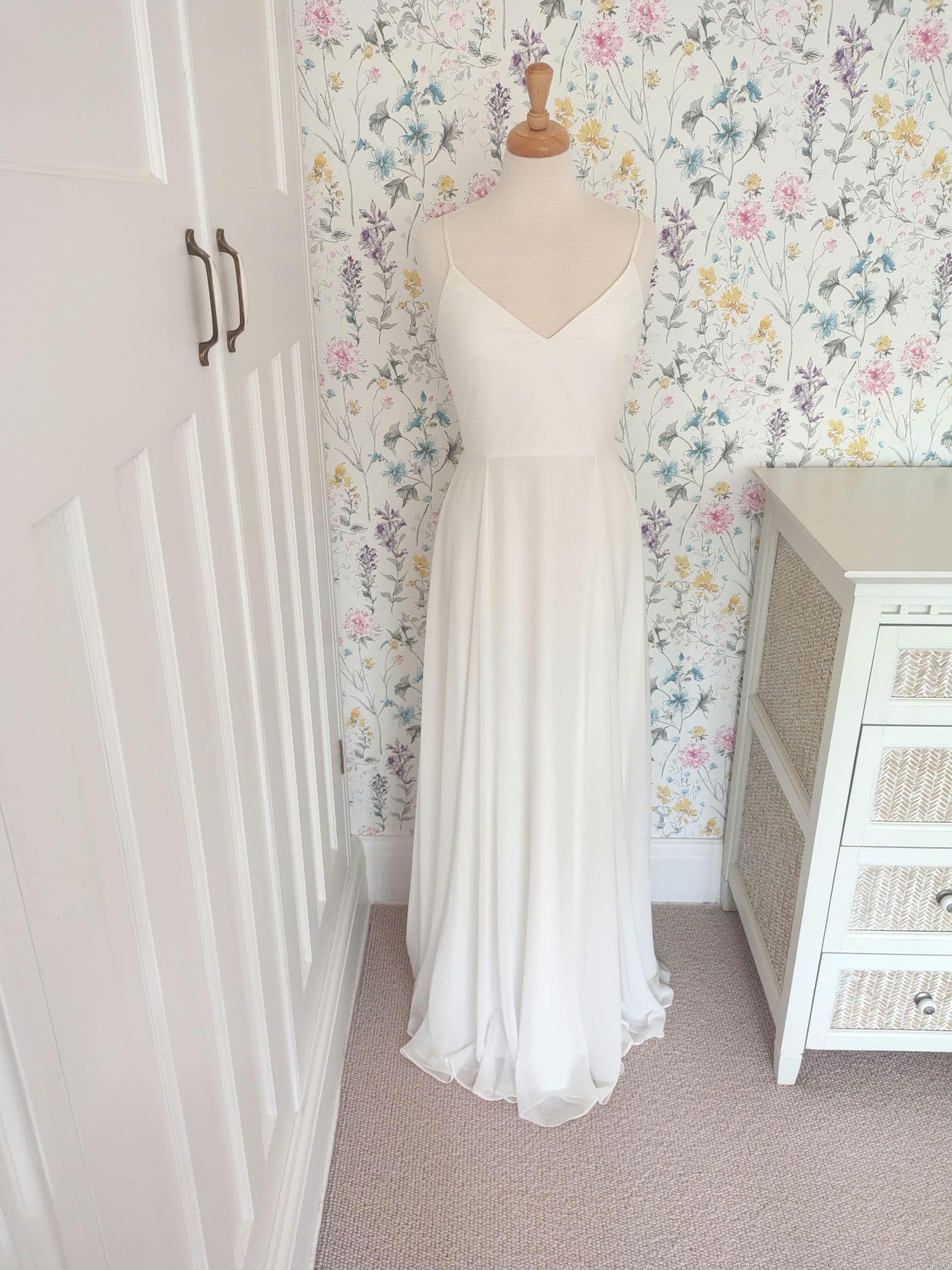 berketex bridesmaid dresses Dress Gown Berketex Bride Debenhams White Maya Deluxe Bridal Embellished Long Sleeve V Neck Maxi Dress