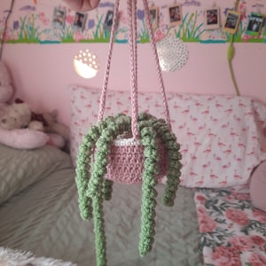 Crochet Hanging Plant
