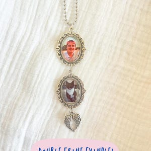 Memorial Rearview Mirror Charm ~ Memorial Car Charm~ Memorial Charm ~ In Memory Charm for Rearview Mirror ~ Bereavement Gift ~ Grief Gift image 4