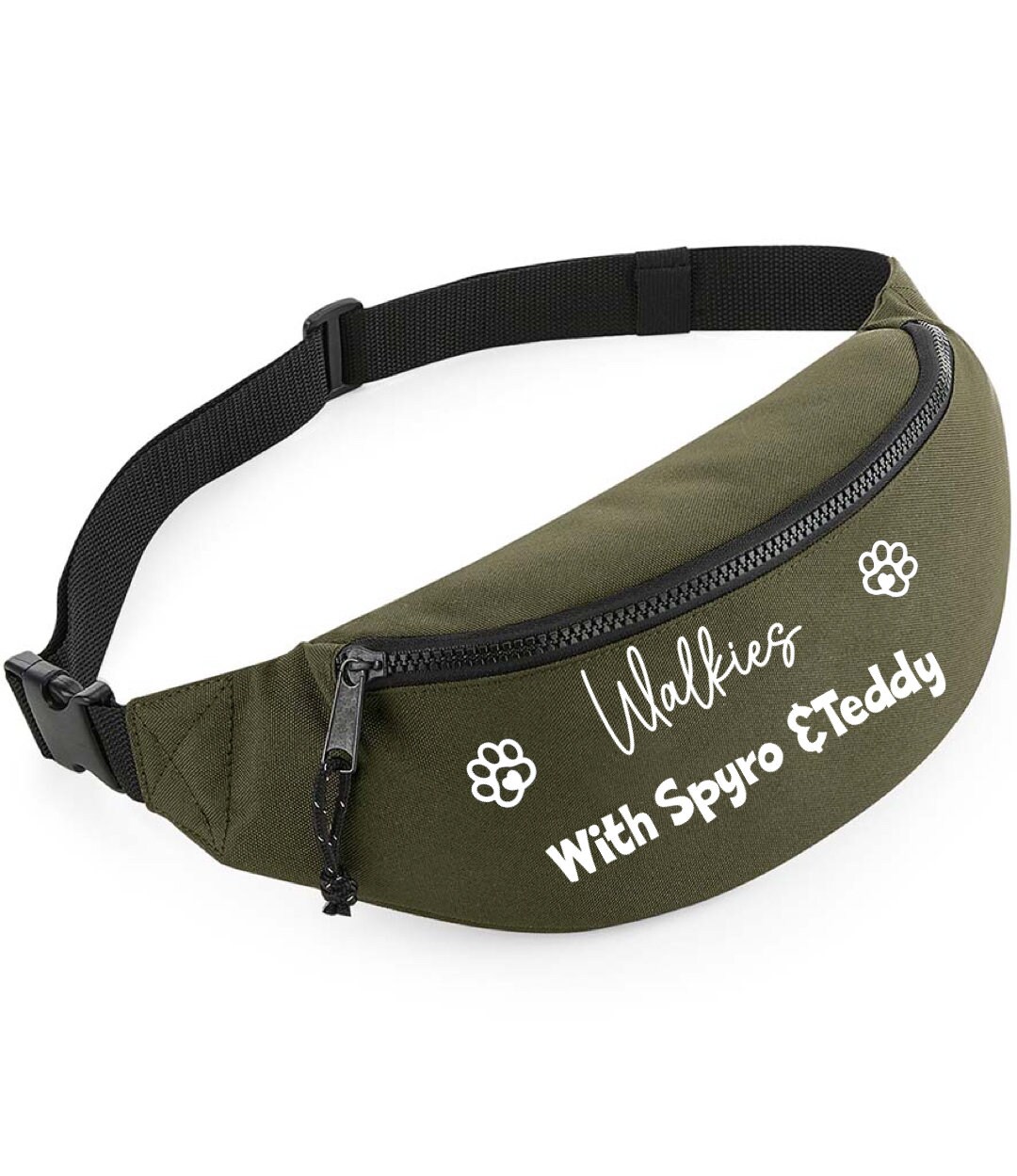 Dog Walking Bum Bag/pet Gift/personalised Fanny Pack/bum Bag/hip Bag