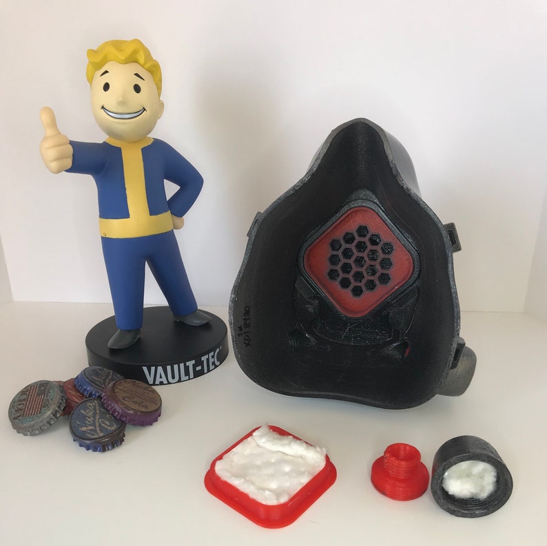 Fallout X01 Nuka Cola Face Mask Etsy