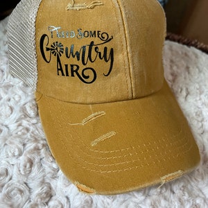 Western Inspired Criss Cross Ponytail Hats, Western Saying Hats, Criss cross Ponytail Hats, Country Ponytail hats