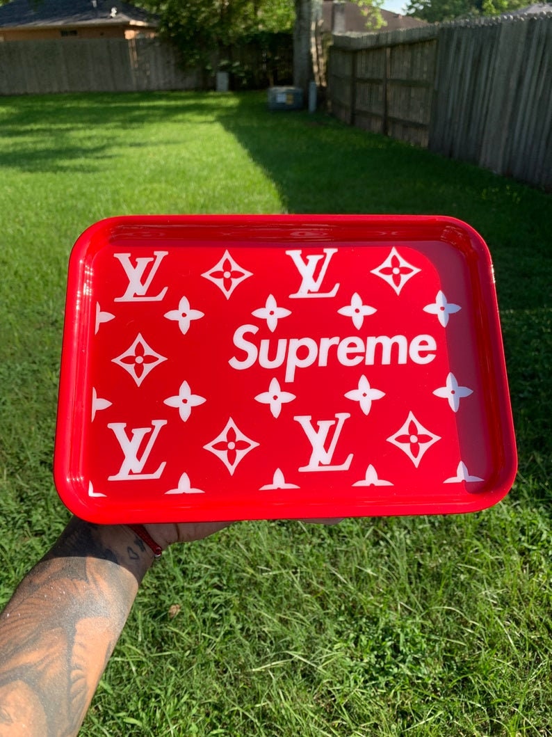 Supreme LV Rolling Tray Etsy