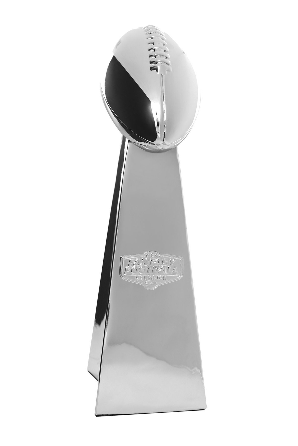 Ultimate Fantasy Football Trophy Realistic Fantasy League Winner’s Cup Bright Silver Lombardi Trophy Elegant and Durable Design Sportzday Fantasy Football Trophy-14 INCHES Large 