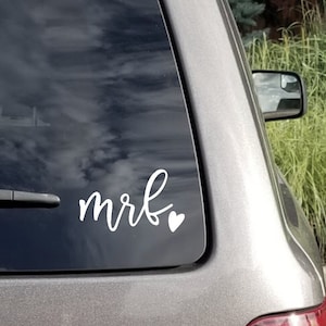Custom Initials Vinyl Decal ll Car Window Decals, Laptop Decals ll 7 Color Options