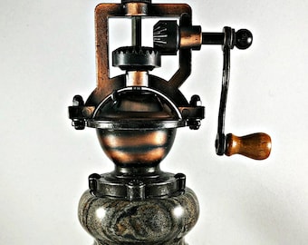 CUSTOM Antique Style Pepper Grinder