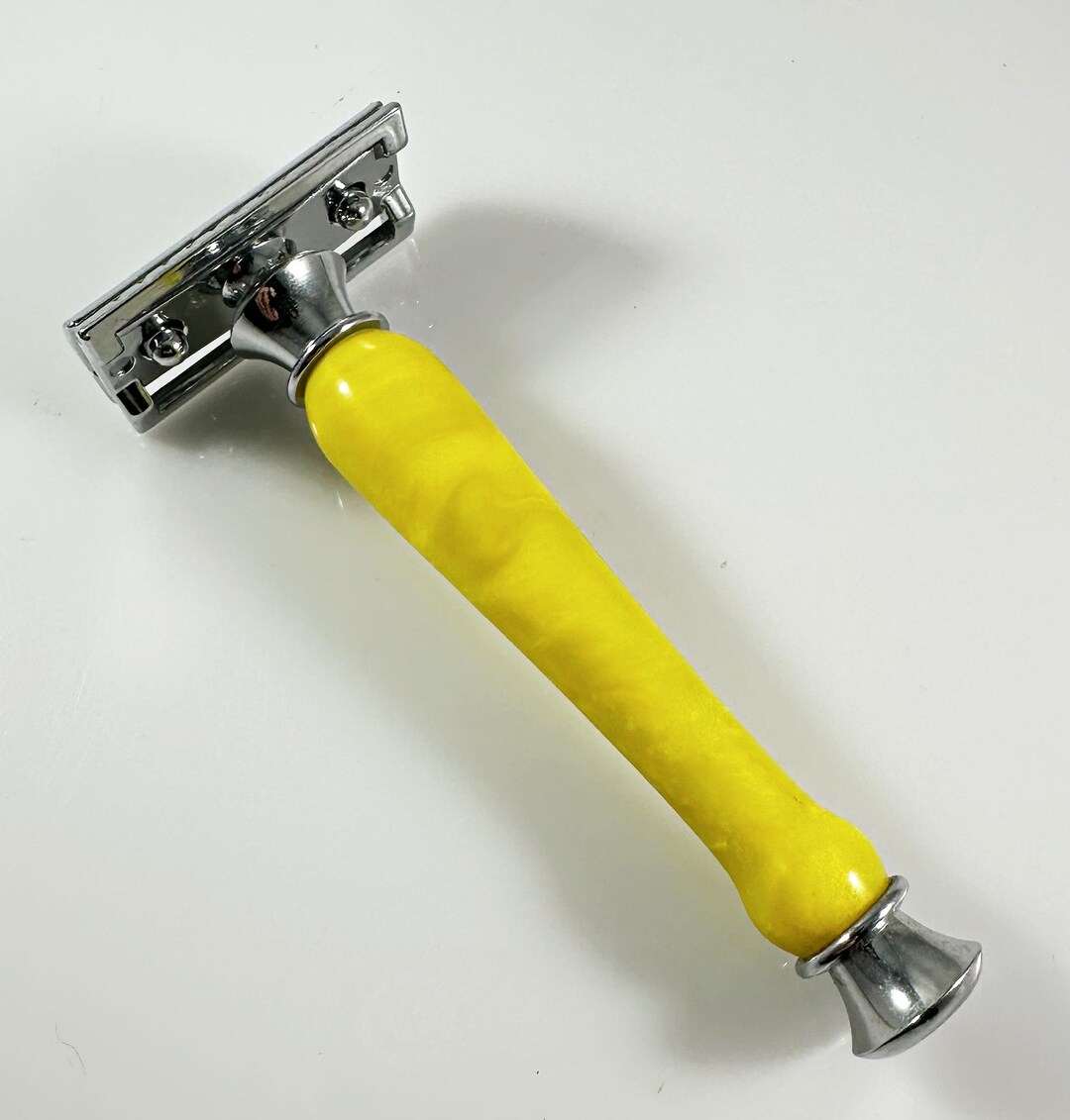 Yellow Alice Razor Crushed Yellow Safety Razor - Etsy