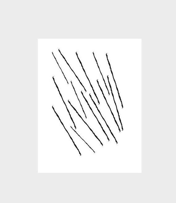 Black and White Minimalist Printable | Etsy