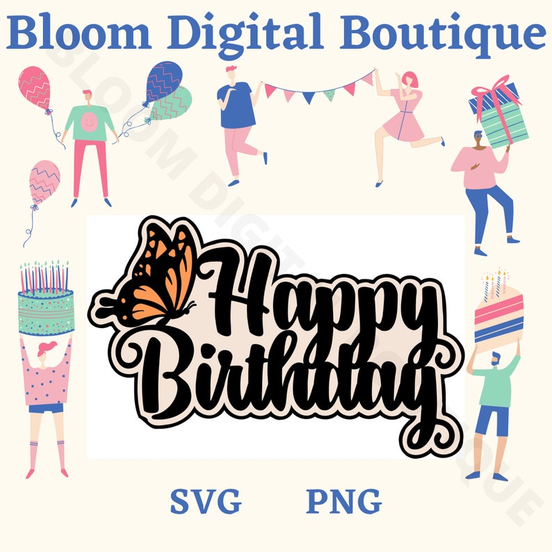 Free Free 52 Butterfly Svg Birthday SVG PNG EPS DXF File