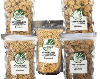 Family Pack – (5-Pack Combo) Textured Vegetable Protein – 12oz - FREE SHIPPING