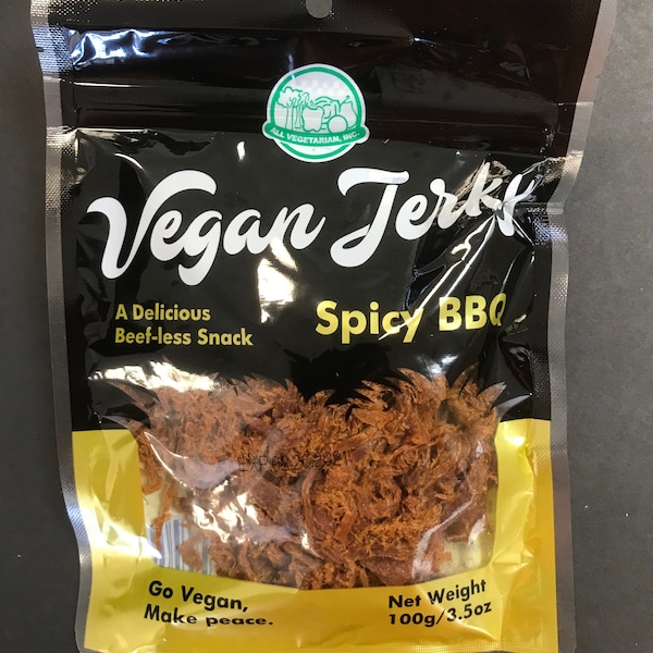 Vegan Jerky - Spicy BBQ Flavor