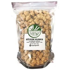 Söykin Hunks - Proteína vegetal texturizada - 12oz