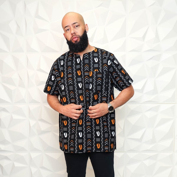 African Tunic Men Shirt - Etsy