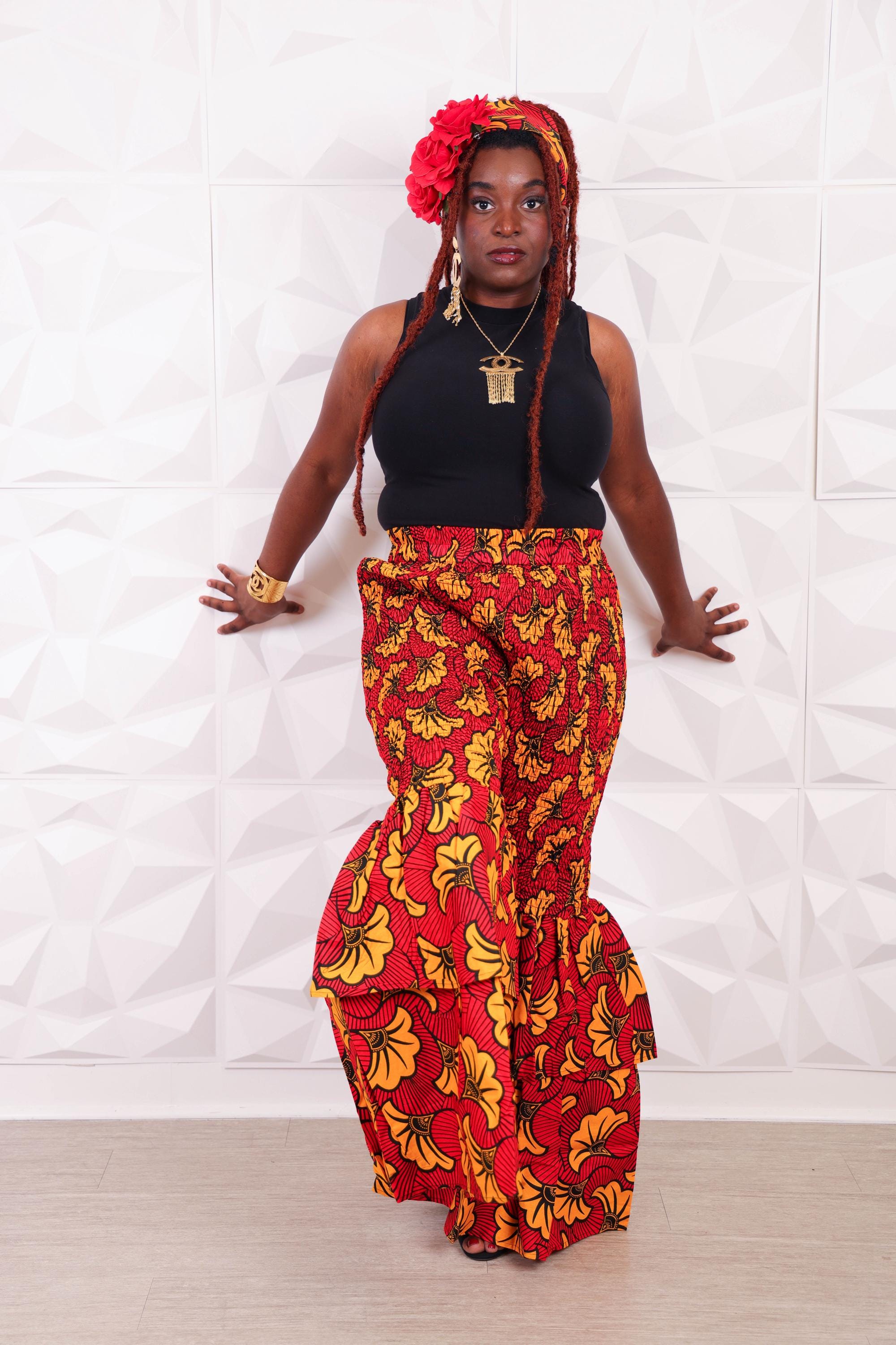【NONCODE】Ruble Slim T-shirt + Wrap Pants Set Wrap Pants Set - Etsy