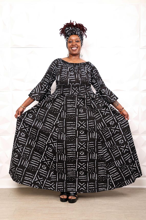 black and white printed dress Chasing Sunsets 100% Cotton Black & White Floral Mini Dress main image 0
