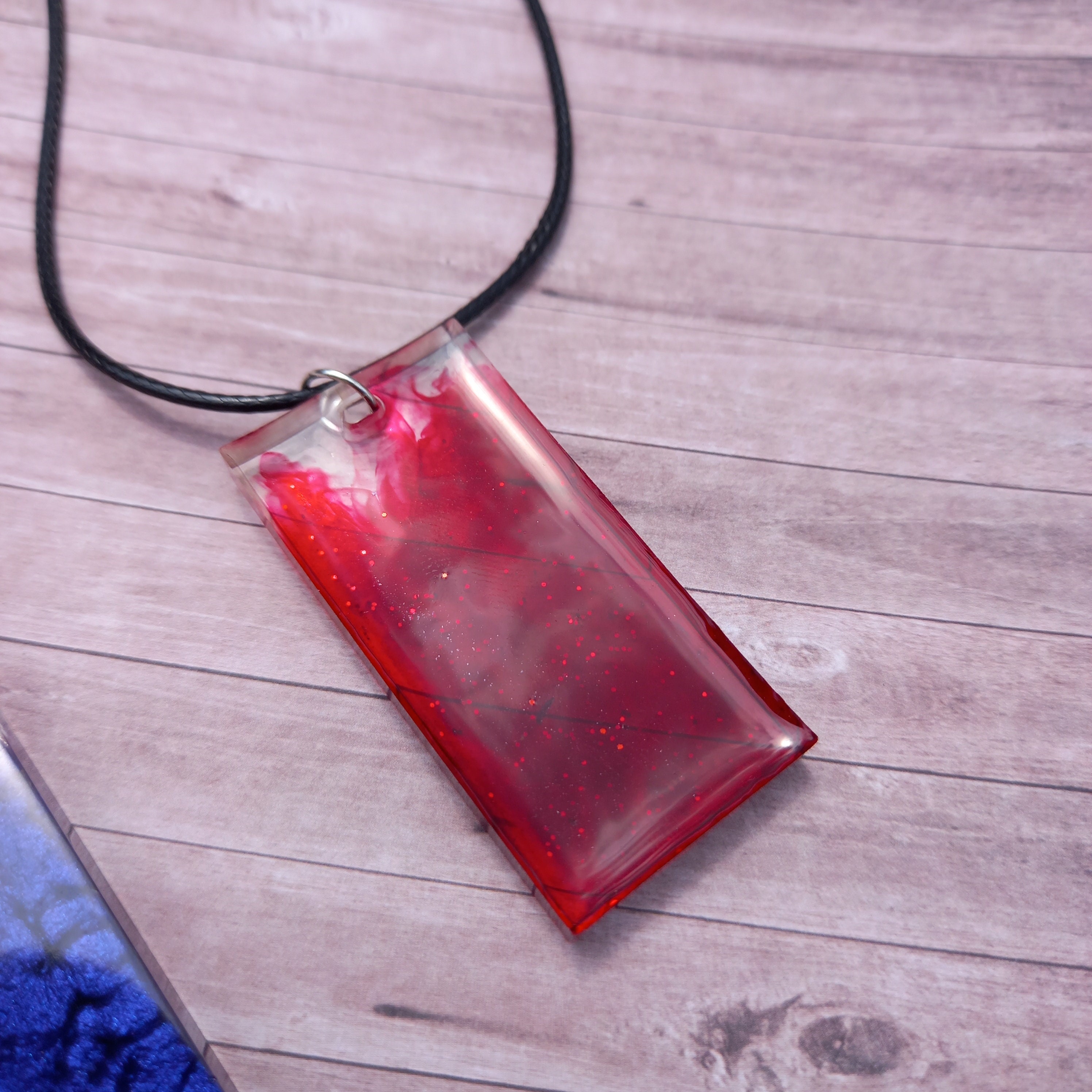 Resin pendant necklaces 2 Pack Etsy