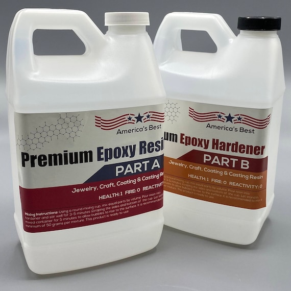 Clear Epoxy Resin Easy Mixing Cures Clear and Shiny 1 ...