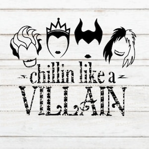 Villains SVG, Ursula, Maleficent, , Cruella De Ville, Stepmother I Fall I Halloween digital download