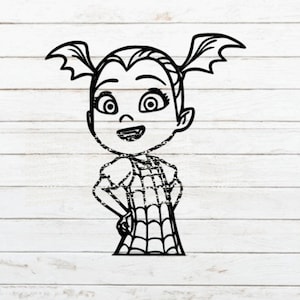 Vampirina SVG, I Fall I Halloween digitale download