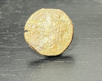 Authentic Ancient Greek bronze coin circa 300 BC