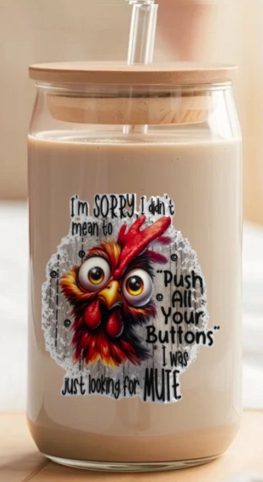 Sorry Rooster I’m Sorry I Didn’t Mean to Push All Your Buttons I Was Just Looking for ...