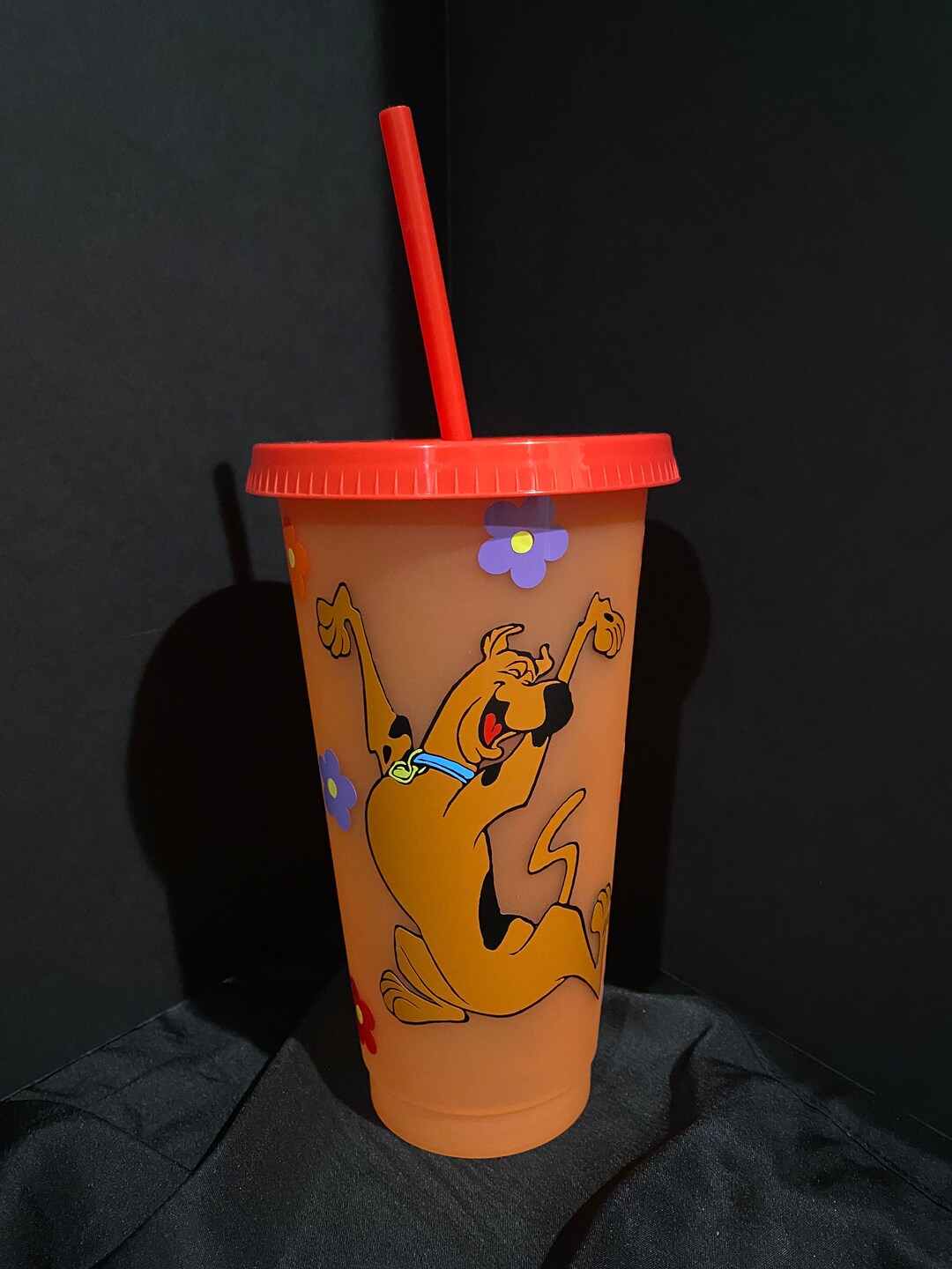 Scooby Doo Flowers Color Changing Cups Starbucks Custom Gift - Etsy