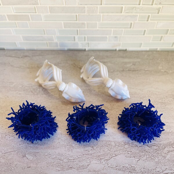 Cobalt Blue Napkin Holder Etsy