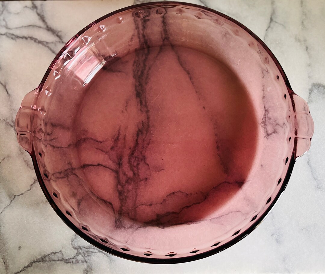 10 Pyrex Original Fluted Edge Glass Pie Plate in Etsy