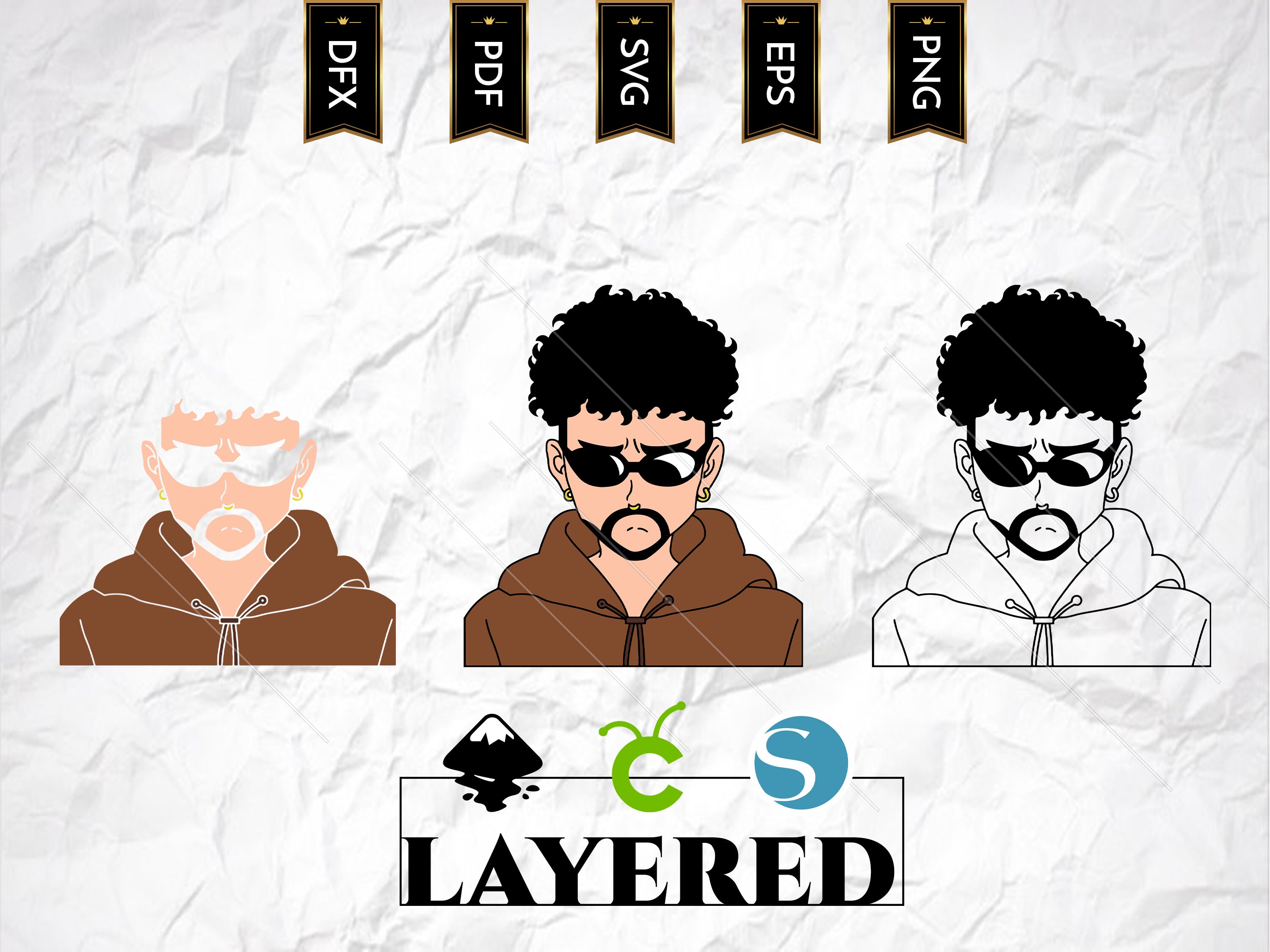 Free Free Bad Bunny Svg Yonaguni 620 SVG PNG EPS DXF File