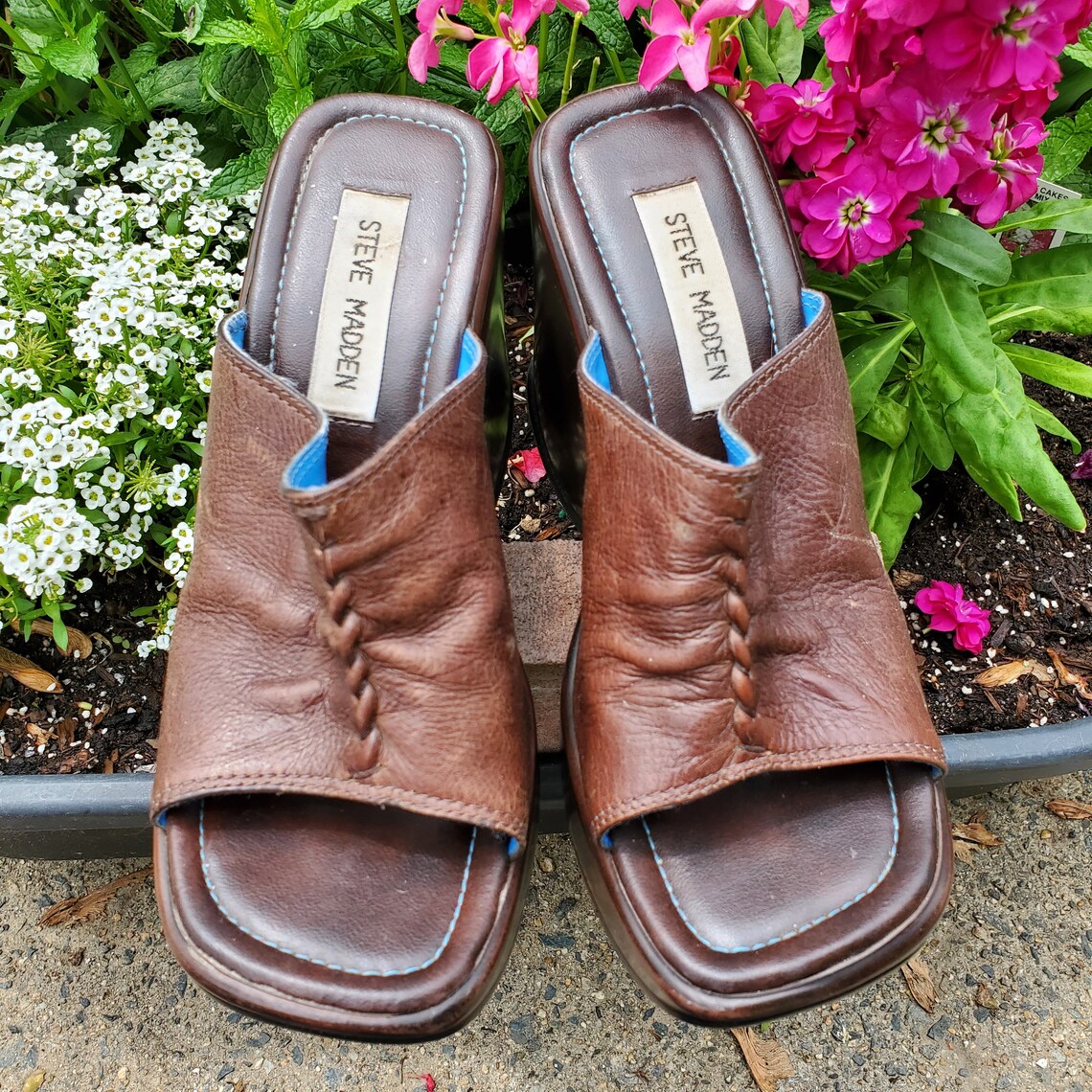 steve madden platform flats
