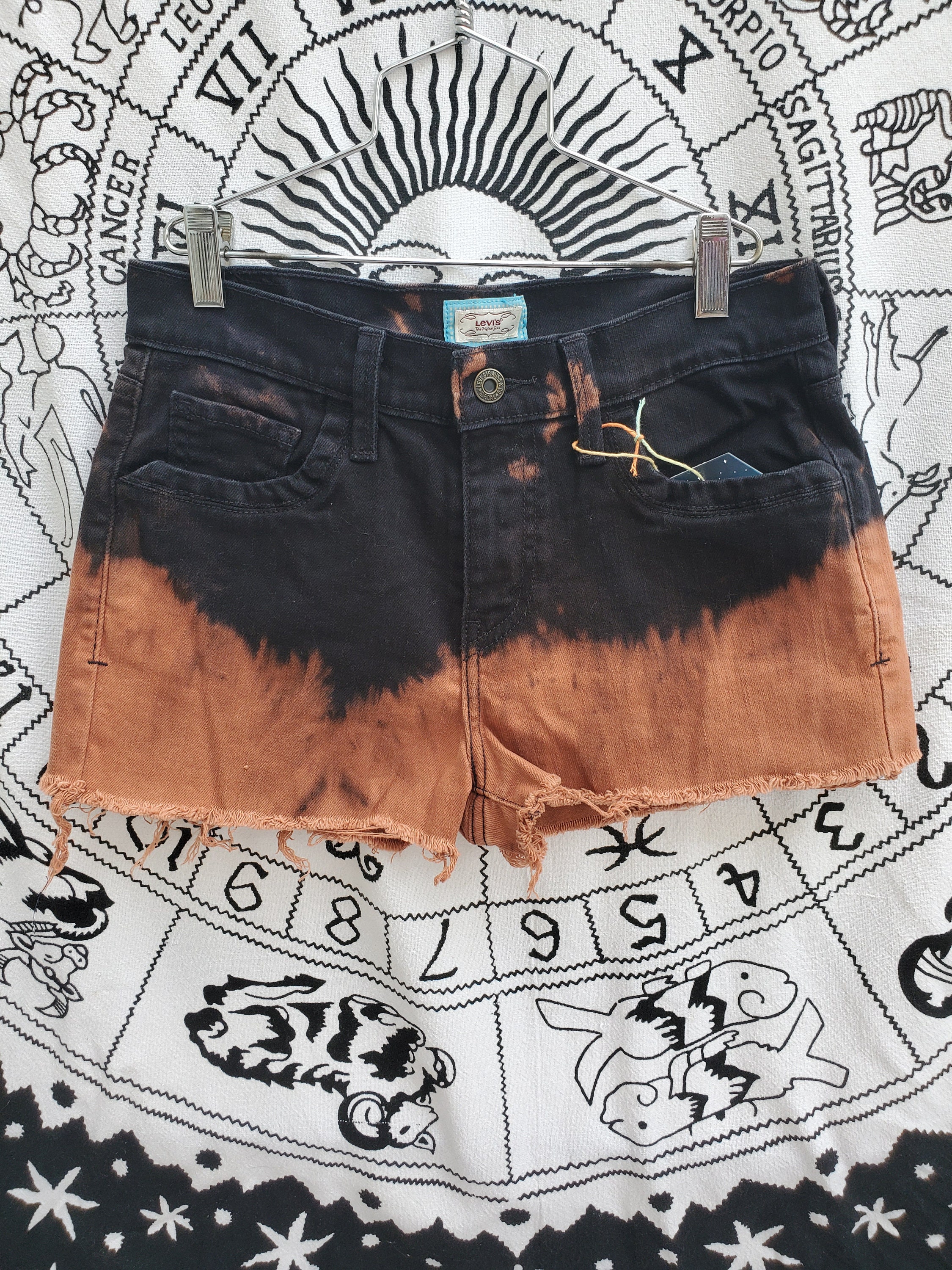 Bleach Dipped Levi's Cut Offs Booty 