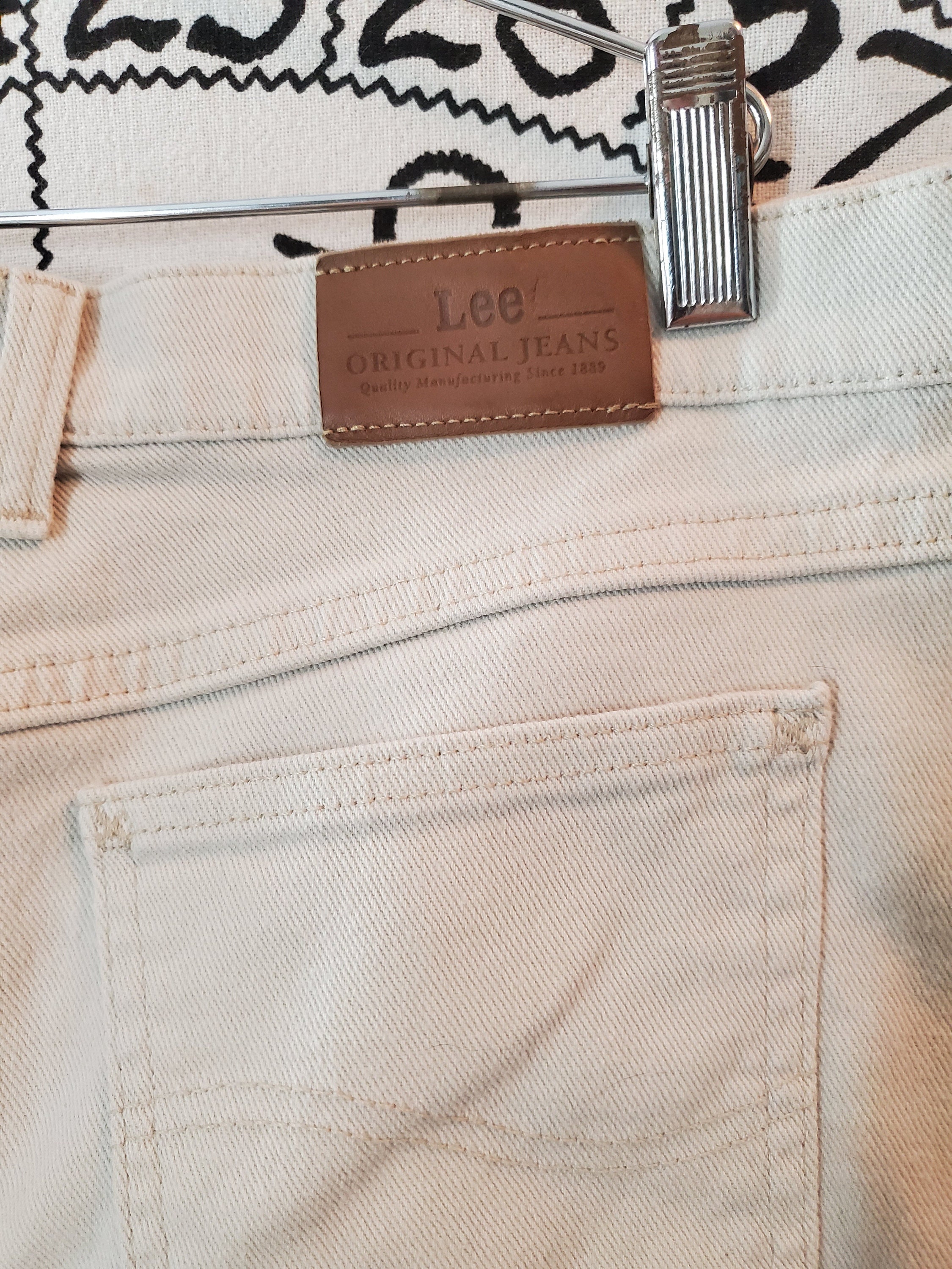 Vintage High Waisted Khaki Lee Riders 