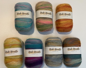 Wet Felted Soap Bar, Exfoliating Lemongrass and Ginger Scented Soap, Unique Gift, Stocking Filler, Handmade in the UK