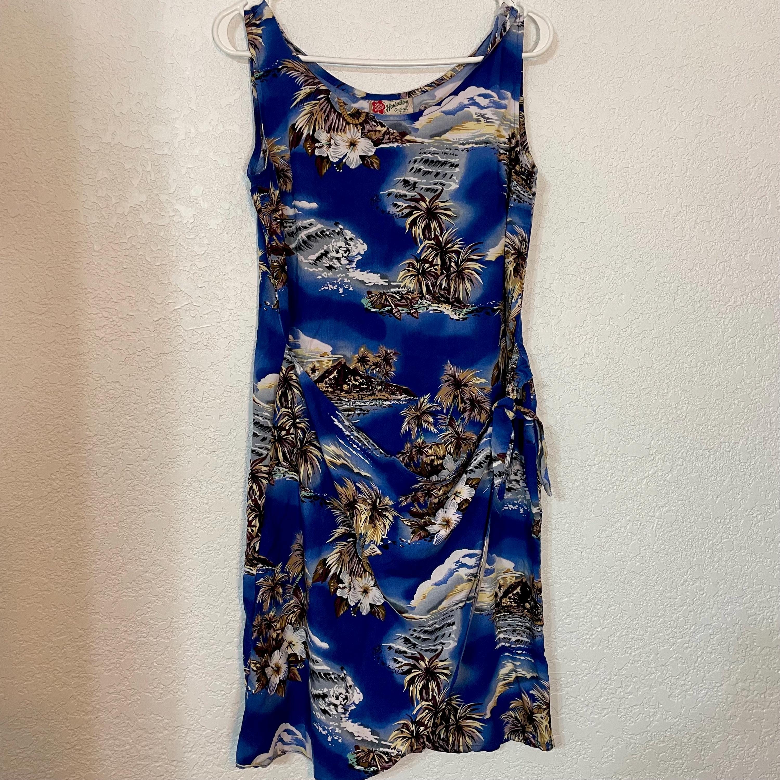 Vintage Hilo Hattie Hawaiian Wrap Dress - Etsy
