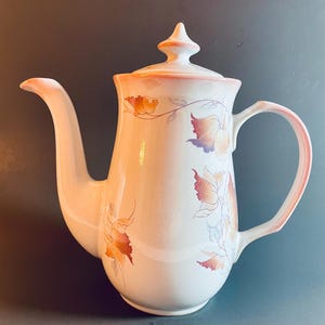 Vintage Denby “Twilight” Stoneware 9” Coffee Pot - Made in England